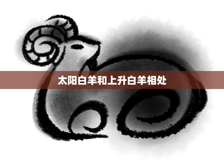 太阳白羊和上升白羊相处(如何避免火花四溅)  第3张