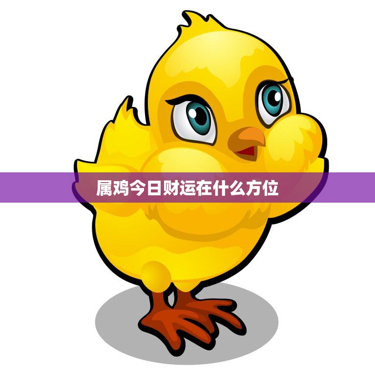 属鸡今日财运在什么方位(财运旺盛财源滚滚来)  第3张