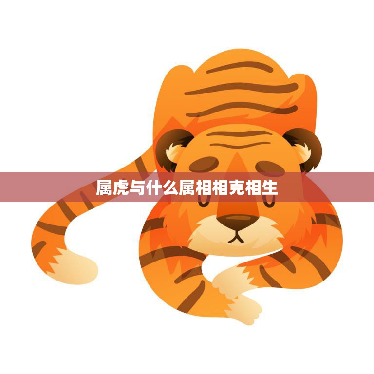 属虎与什么属相相克相生(详解相克相生表及解析)  第3张
