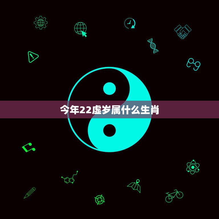 今年22虚岁属什么生肖(解密你的生肖是什么)  第3张