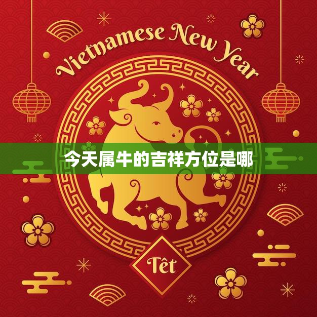 今天属牛的吉祥方位是哪(揭秘牛年吉祥方位助你开运转运)  第3张